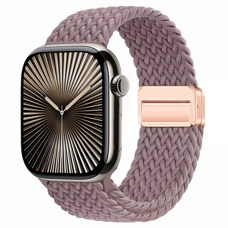 Women's Nylon Braided Sport Loop Apple Watch Band