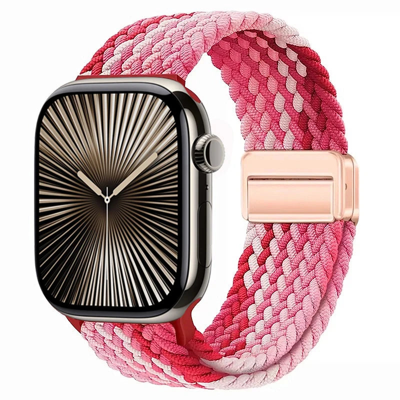 Women's Nylon Braided Sport Loop Apple Watch Band