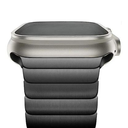 Sheathed Titanium Apple Watch Band