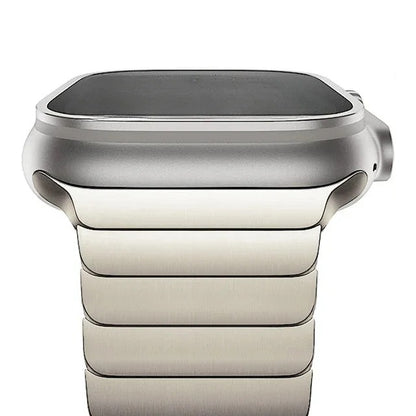 Sheathed Titanium Apple Watch Band