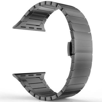 Sheathed Titanium Apple Watch Band