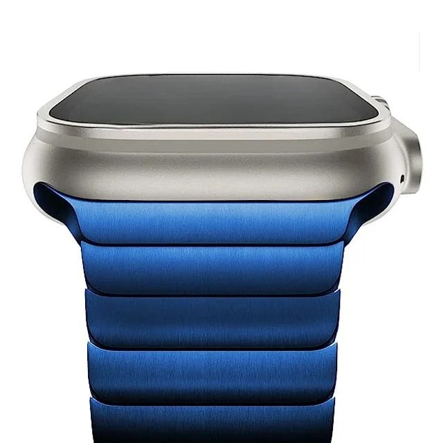 Sheathed Titanium Apple Watch Band