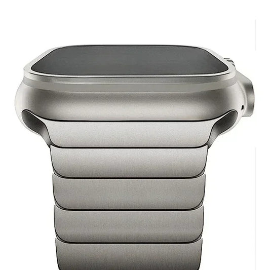 Sheathed Titanium Apple Watch Band